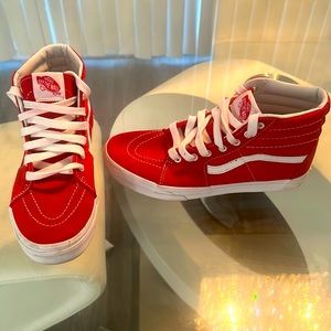 Red Vans Sneakers